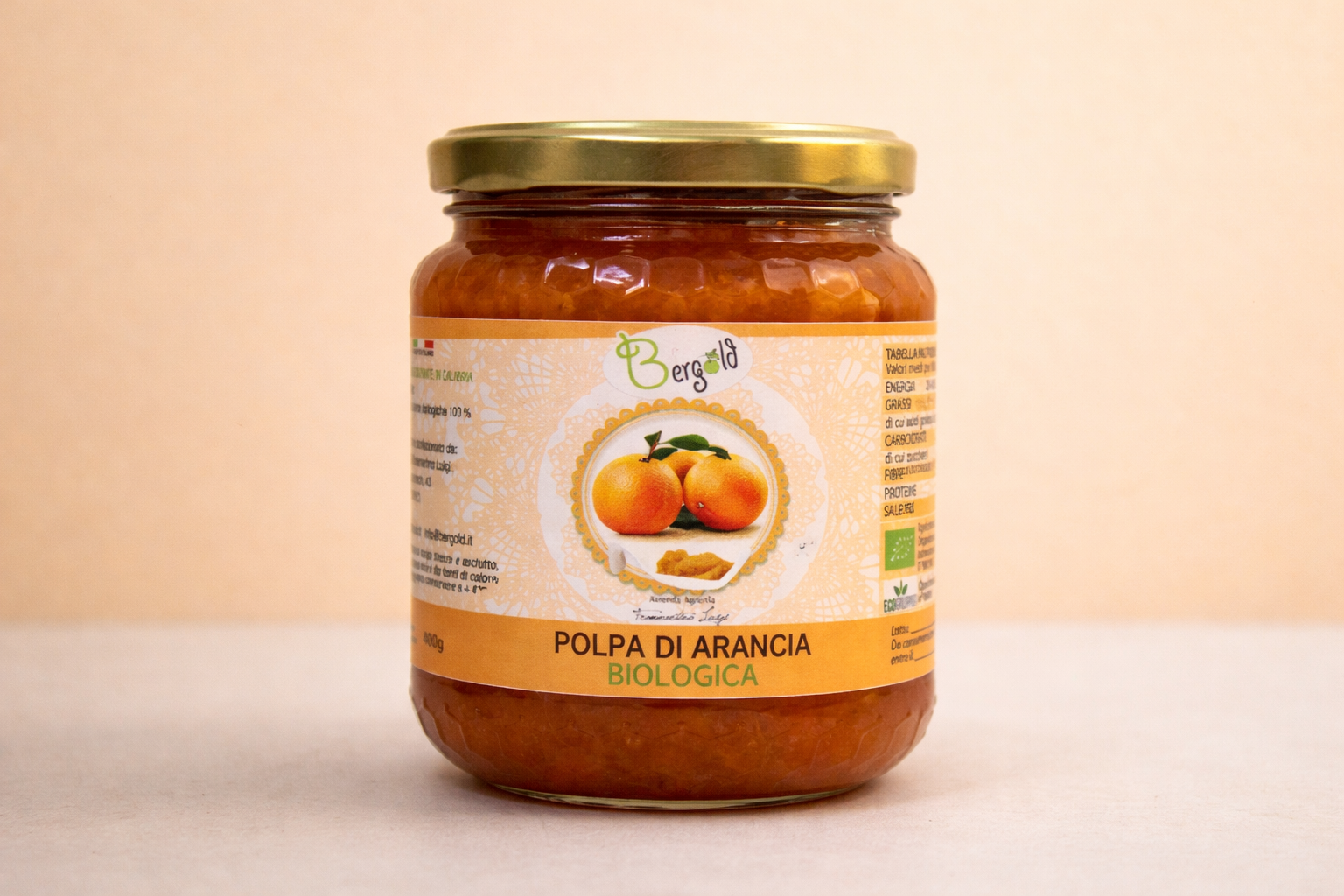 Polpa di arancia biologica (Foto)