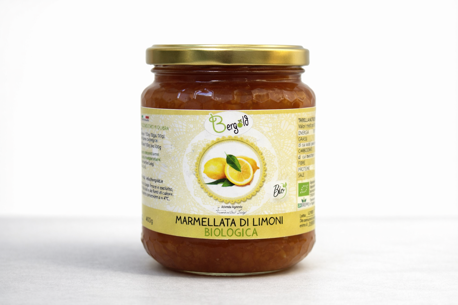 Marmellata di limoni biologica (Foto)